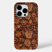Coques Case-Mate iPhone Floral Boho Brown (Verso)