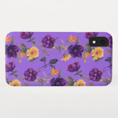 Coques Case-Mate iPhone Floral Boho Chic Purple (Dos (Horizontal))