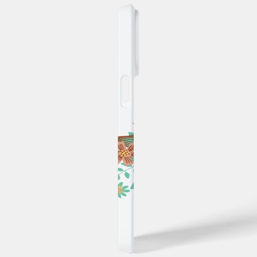 Coques Case-Mate iPhone Floral Boho moderne (Verso / Droite)
