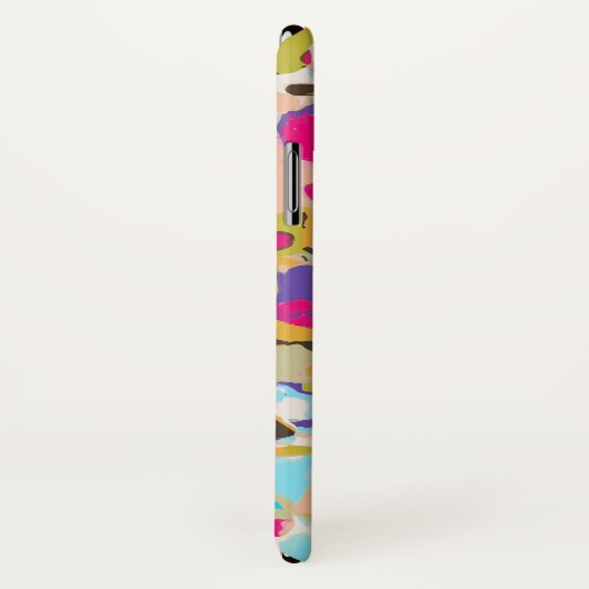 Coques Case-Mate iPhone Floral Boho rose I (Dos/Droite)