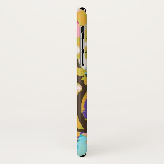 Coques Case-Mate iPhone Floral Boho rose I (Dos/Gauche)