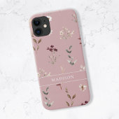 Coques Case-Mate iPhone Floral Botanique fleur sauvage Personnalisé