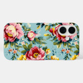 Coques Case-Mate iPhone Floral brillant (Verso (horizontal))