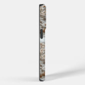 Coques Case-Mate iPhone Floral brodé à l'automne avec devis (Verso / Droite)