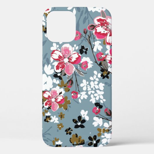 Coques Case-Mate iPhone Floral Chic : Petits Arrière - plans en fleurs (Verso)