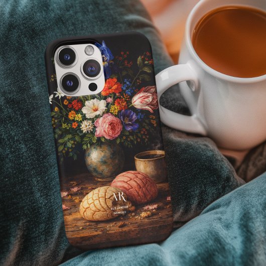 Coques Case-Mate iPhone Floral Concha Still Life | Monogram