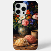 Coques Case-Mate iPhone Floral Concha Still Life | Monogram (Verso)