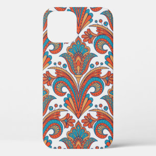 Case-Mate iPhone Case Floral damask coloré transparent motif