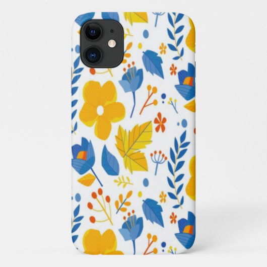 Coques Case-Mate iPhone Floral d'automne (Dos)