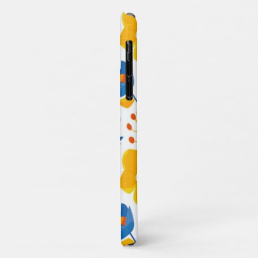 Coques Case-Mate iPhone Floral d'automne (Dos/Gauche)