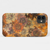 Coques Case-Mate iPhone Floral d'automne (Dos (Horizontal))