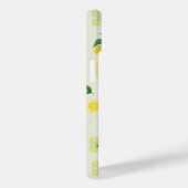 Coques Case-Mate iPhone Floral de citron (Verso / Droite)