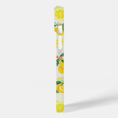 Coques Case-Mate iPhone Floral de citron (Verso / Gauche)