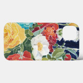 Coques Case-Mate iPhone Floral de minuit I (Verso (horizontal))