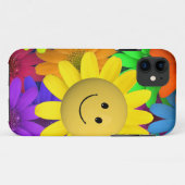 Coques Case-Mate iPhone floral de plur (Dos (Horizontal))