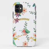 Coques Case-Mate iPhone Floral décoratif (Dos)