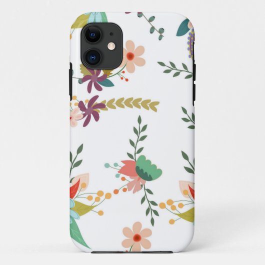 Coques Case-Mate iPhone Floral décoratif (Dos)