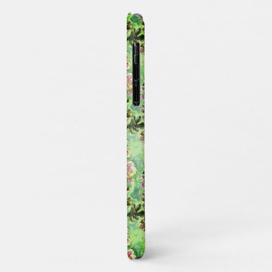 Coques Case-Mate iPhone Floral doux (Dos/Gauche)