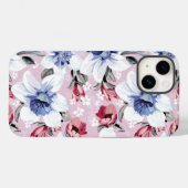 Coques Case-Mate iPhone Floral Dreams #2 à Susiejayne (Verso (horizontal))