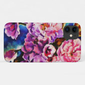 Coques Case-Mate iPhone Floral en fleurs Sun Fuchsia Art rose (Dos (Horizontal))