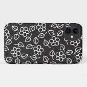 Coques Case-Mate iPhone floral et feuille (Dos (Horizontal))