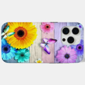 Coques Case-Mate iPhone Floral et papillon (Verso (horizontal))