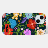 Coques Case-Mate iPhone Floral fleur sauvage (Verso (horizontal))