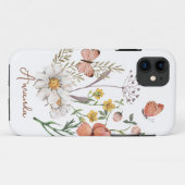 Coques Case-Mate iPhone Floral fleur sauvage (Dos (Horizontal))