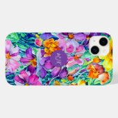 Coques Case-Mate iPhone Floral fleur sauvage (Verso (horizontal))