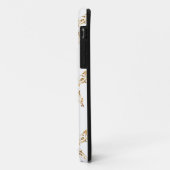 Coques Case-Mate iPhone Floral flourish butterflies (Dos/Gauche)
