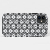 Coques Case-Mate iPhone Floral gris, noir et blanc (Dos (Horizontal))