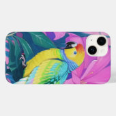 Coques Case-Mate iPhone Floral/hawaïen/tropical/perroquet (Verso (horizontal))