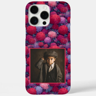 Coques iPhone 16 Pro Max Floral hydrangea Custom Photo Iphone Case For Her