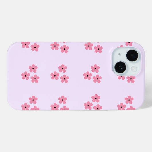 Coques Case-Mate iPhone Floral iphone 15 Case (Verso (horizontal))