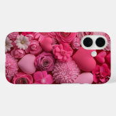Coques Case-Mate iPhone "Floral Love Elegance" 🌸 ❤️ (Verso (horizontal))