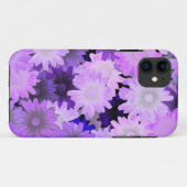 Coques Case-Mate iPhone Floral mauve (Dos (Horizontal))
