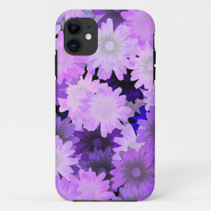 Coque iPhone 11 Floral mauve