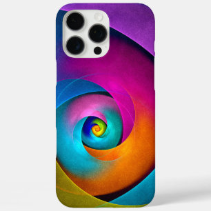 Coques iPhone 16 Pro Max Floral moderne Art Abstrait rose Bleu Motif #17
