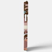 Coques Case-Mate iPhone Floral moderne tendance Personnaliser Nom Fun (Verso / Droite)