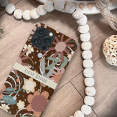Coques Case-Mate iPhone Floral moderne tendance Personnaliser Nom Fun