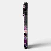 Coques Case-Mate iPhone Floral moderne violet mauve noir (Verso / Gauche)