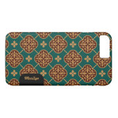 Coques Case-Mate iPhone Floral motif médiéval en tuiles CC0911 Augustus Pu (Dos (Horizontal))