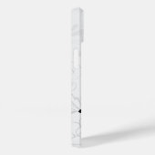 Coques Case-Mate iPhone Floral noir blanc personnalisé (Verso / Droite)