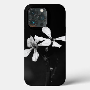 Case-Mate iPhone Case floral noir et blanc minimal