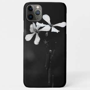 Case-Mate iPhone Case floral noir et blanc minimal