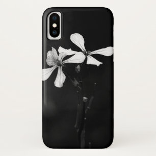 Case-Mate iPhone Case floral noir et blanc minimal