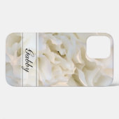Coques Case-Mate iPhone Floral oeillets blancs (Verso (horizontal))