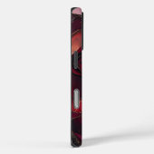 Coques Case-Mate iPhone Floral or rose de Bourgogne (Verso / Droite)