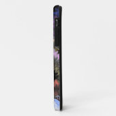 Coques Case-Mate iPhone Floral orange et bleu (Dos/Gauche)