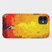 Coques Case-Mate iPhone Floral orange et jaune (Dos (Horizontal))